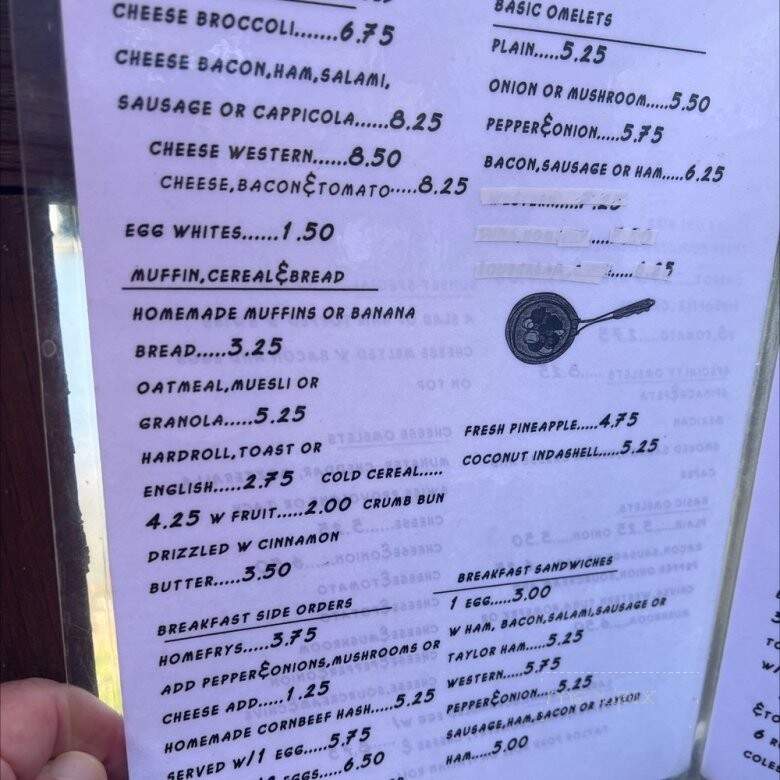 Sunset Landing Luncheonette - Asbury Park, NJ menu_pic