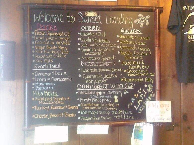 Sunset Landing Luncheonette - Asbury Park, NJ menu_pic
