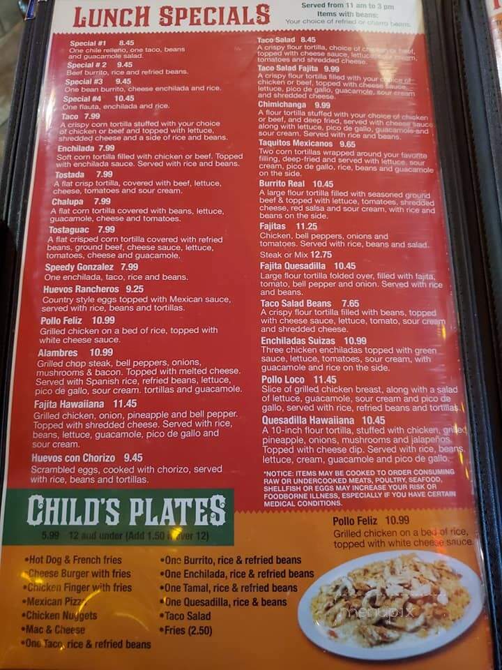 Las Trojas Cantina - Florence, AL menu_pic