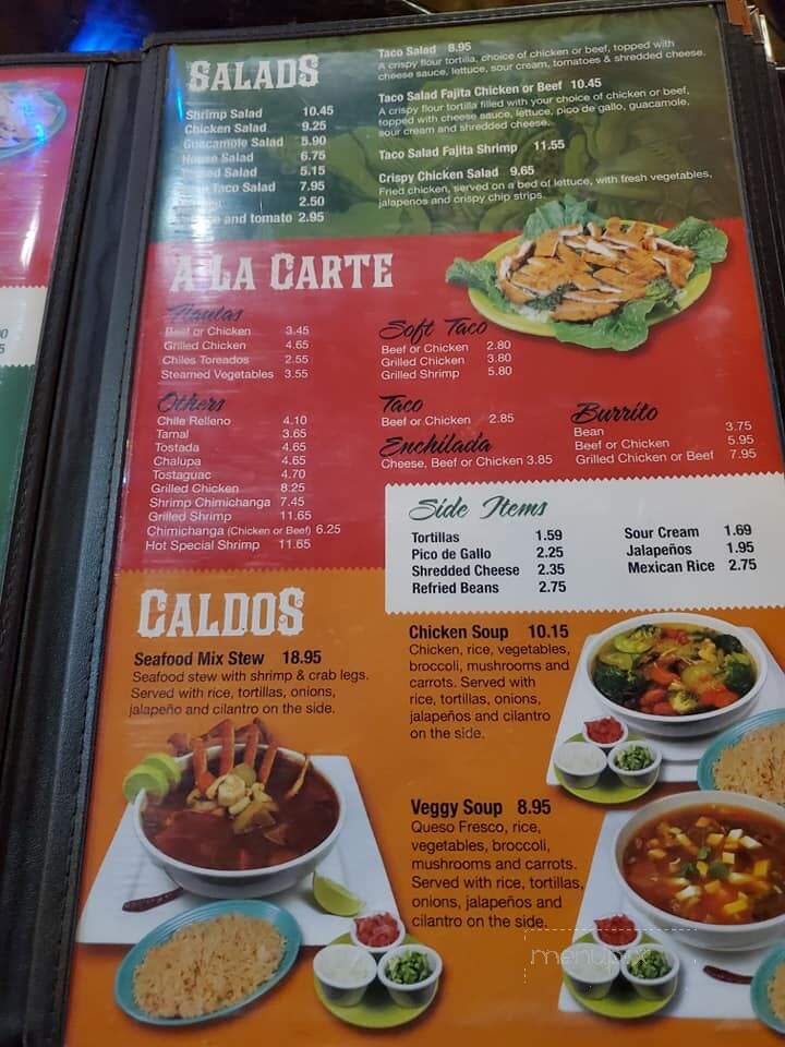 Las Trojas Cantina - Florence, AL menu_pic