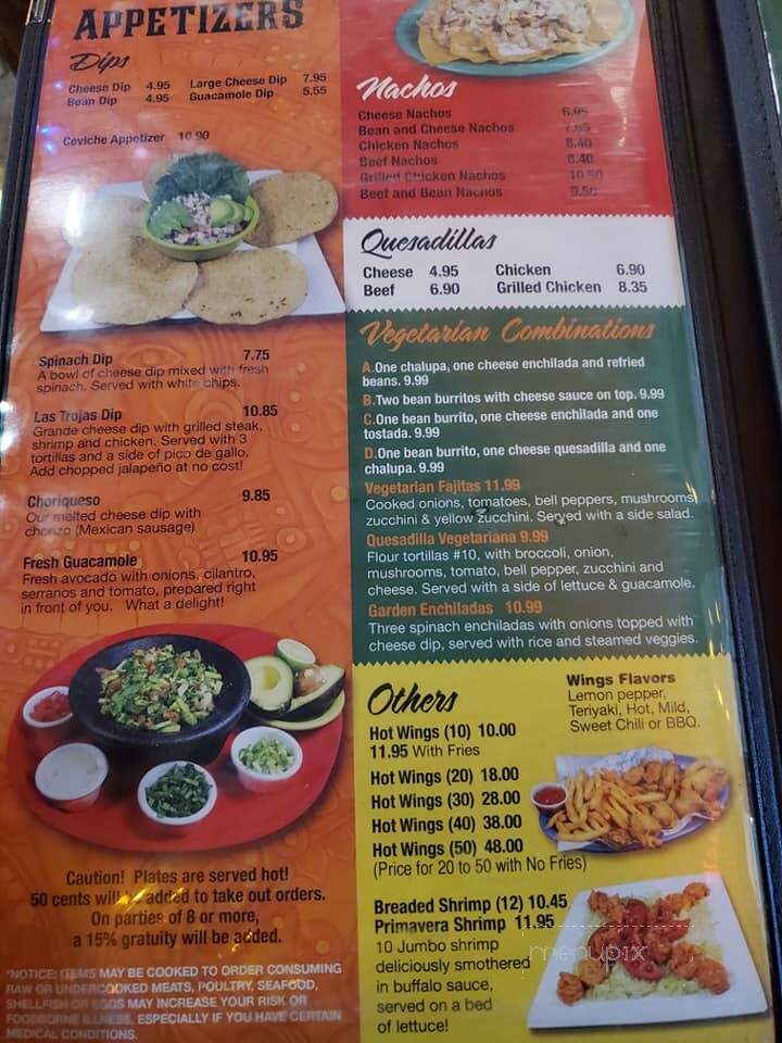 Las Trojas Cantina - Florence, AL menu_pic