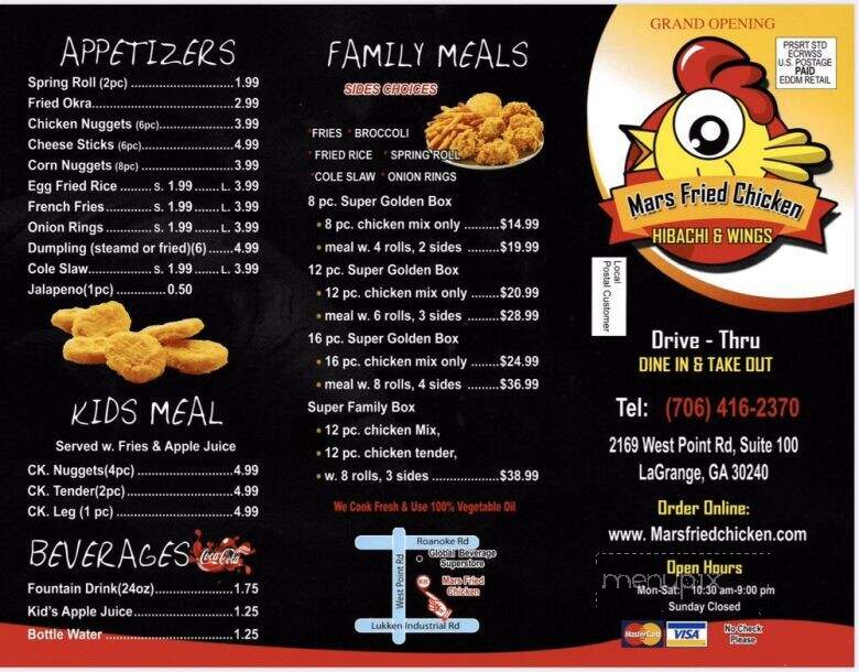 Mars Fried Chicken - LaGrange, GA