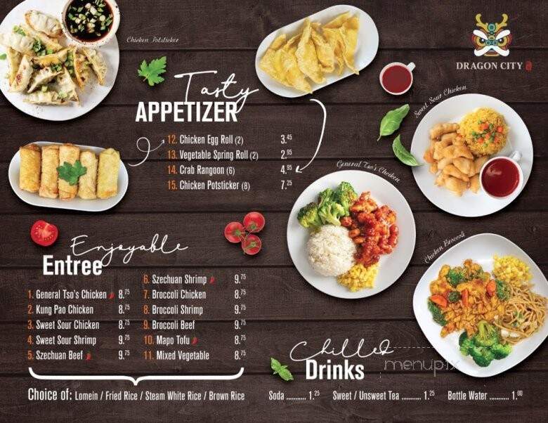 Dragon City Restaurant - Florence, KY menu_pic