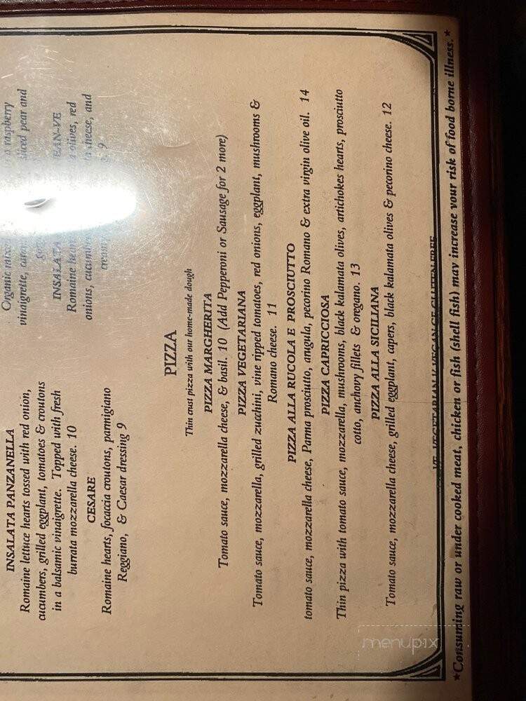 Nonno's Ristorante Italiano - Madison, WI menu_pic