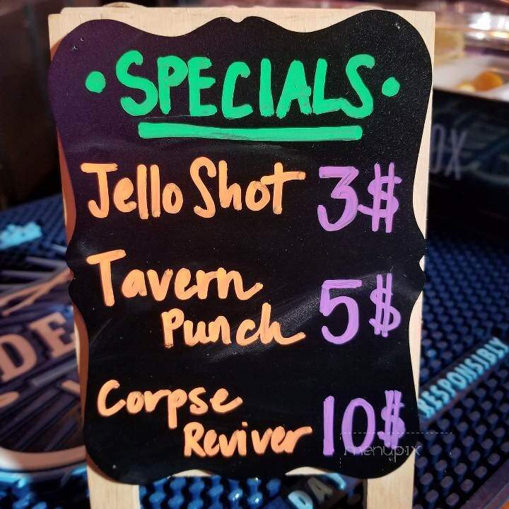 Duvall Tavern - Duvall, WA menu_pic