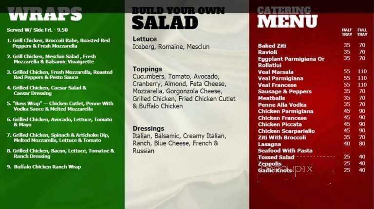 Lucio's Pizzeria - Pleasantville, NY menu_pic