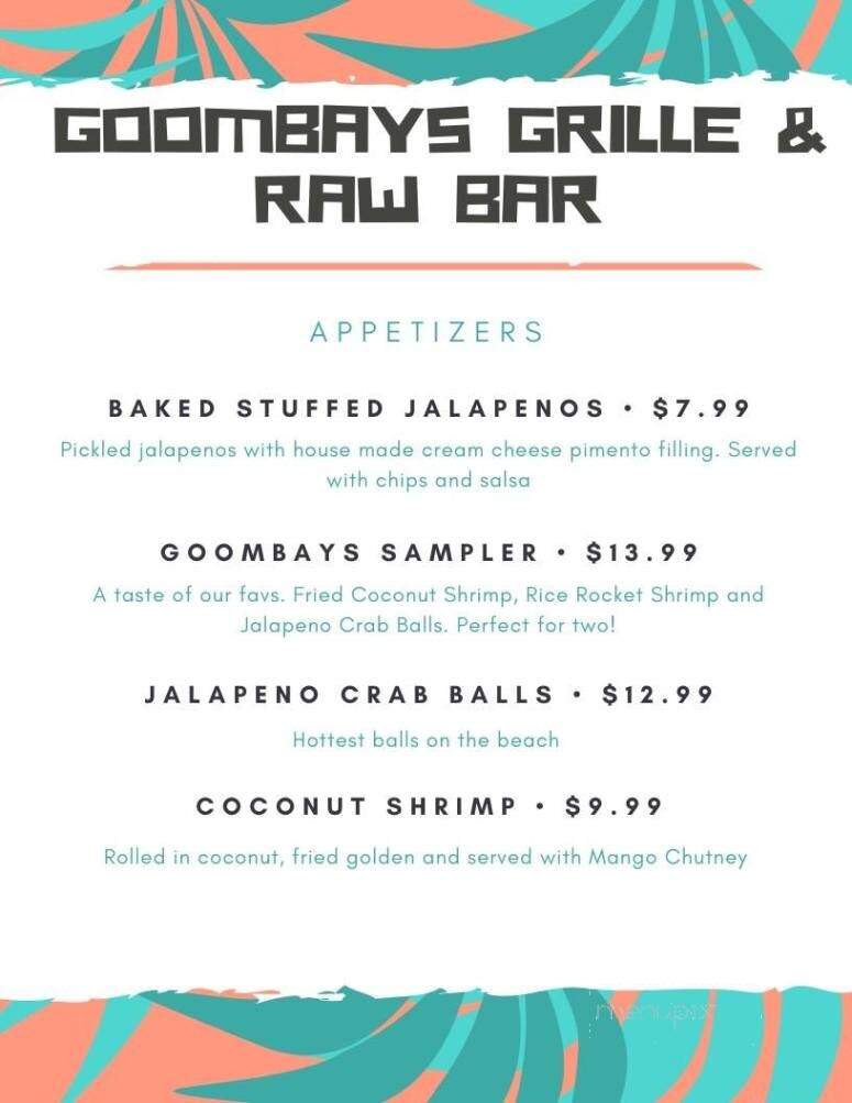 Goombays Grille & Raw Bar - Kill Devil Hills, NC