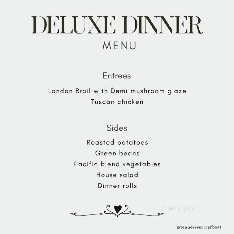 Tennessee Riverboat Co - Knoxville, TN menu_pic