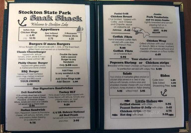 Snack Shack At Stockton State Park Marina - Dadeville, MO