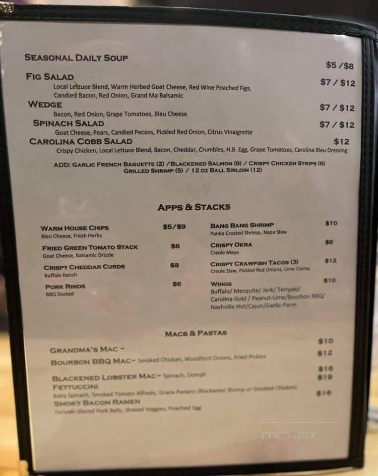 Urban Comforts Eatery - Zanesville, OH menu_pic
