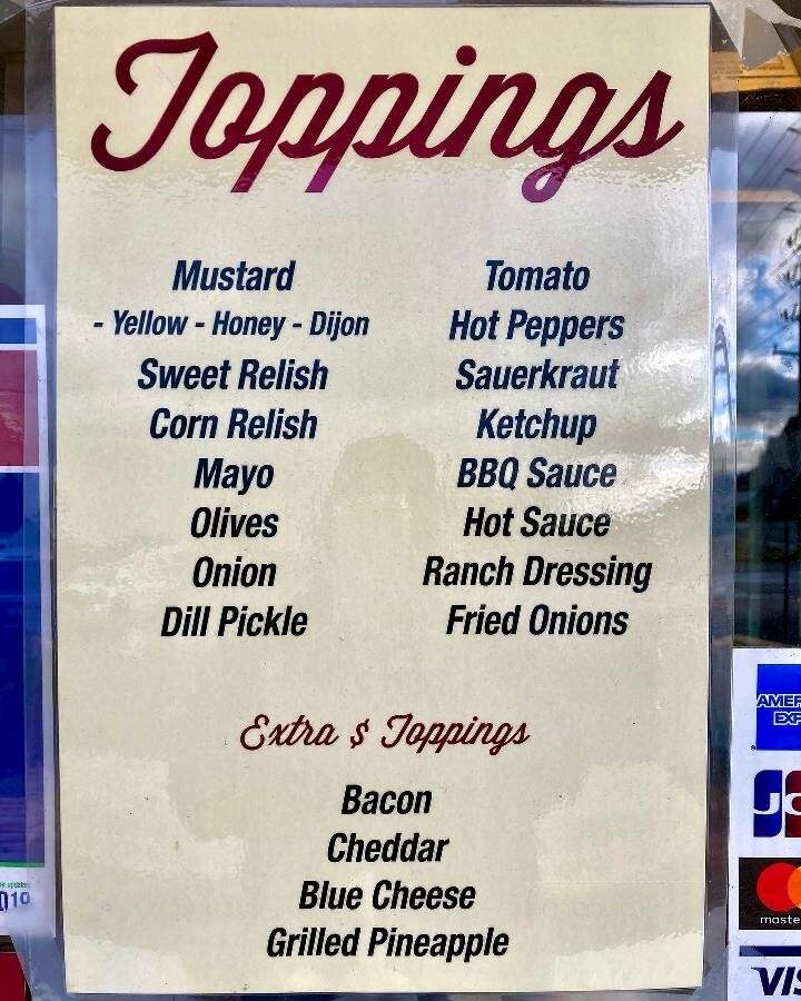 Muskoka Dog House - Huntsville, ON menu_pic