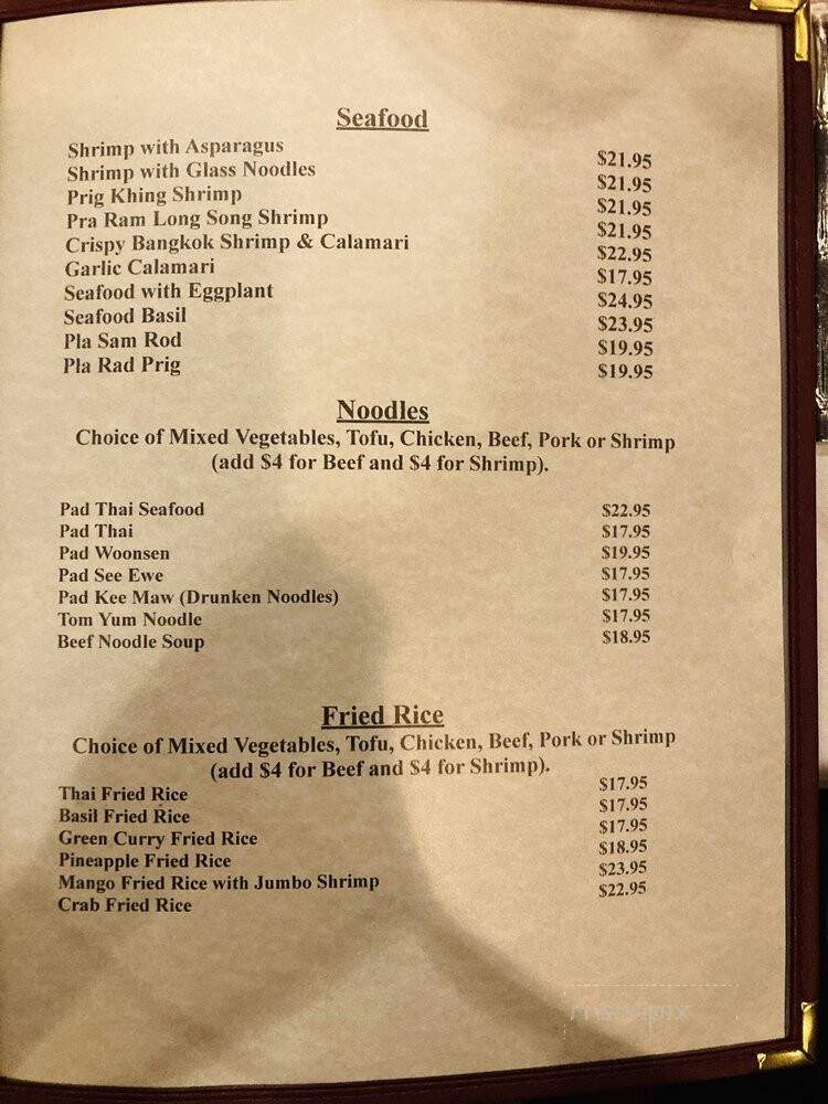Addie's Thai House - Chesterfield, MO menu_pic