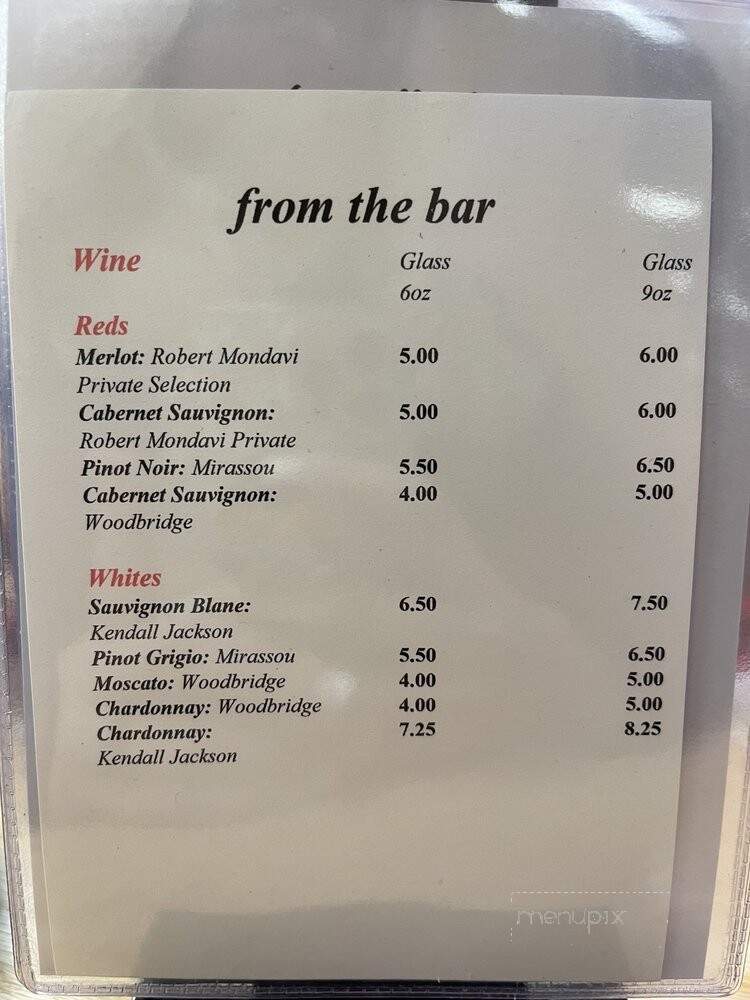 Heritage Pizza Parlour - Barling, AR menu_pic