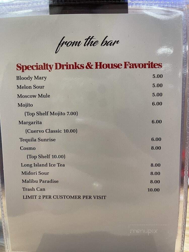 Heritage Pizza Parlour - Barling, AR menu_pic