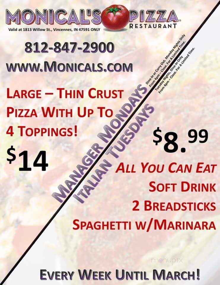Monical's Pizza - Linton, IN menu_pic