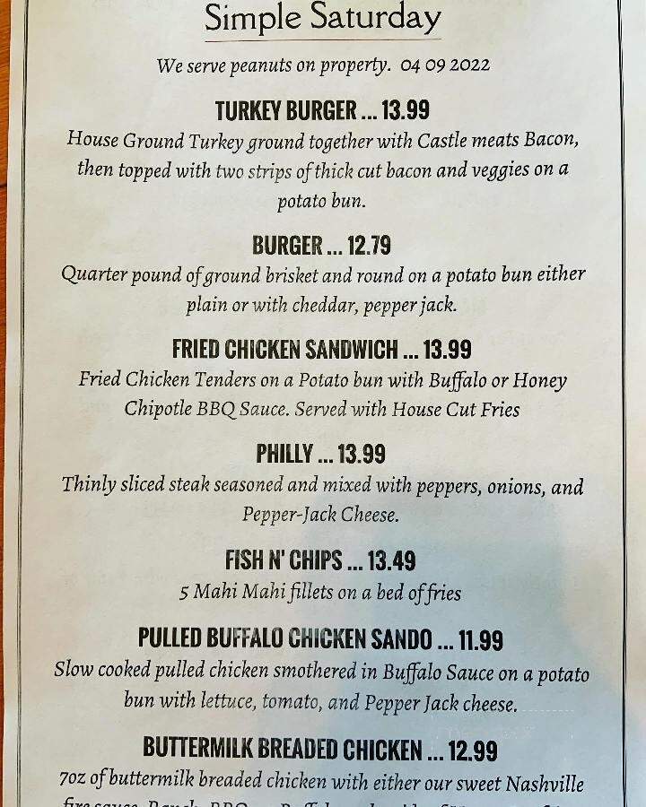 Grumpy Jeff's Public House - Ione, CA menu_pic