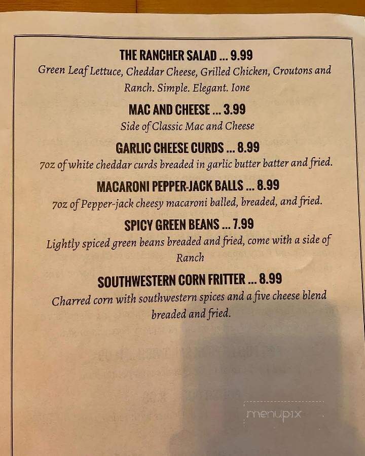 Grumpy Jeff's Public House - Ione, CA menu_pic