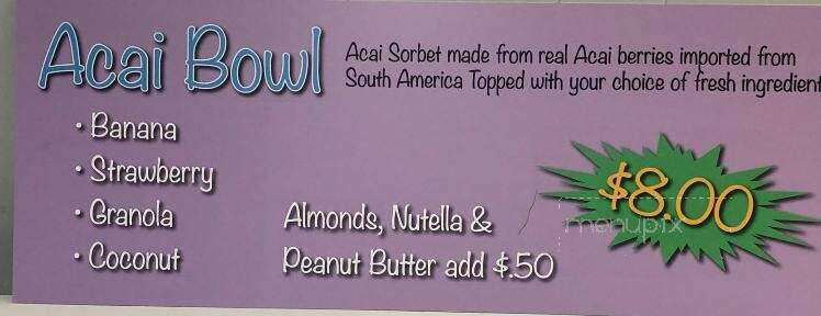 Axel's Food & Ice Cream - Merrimack, NH menu_pic