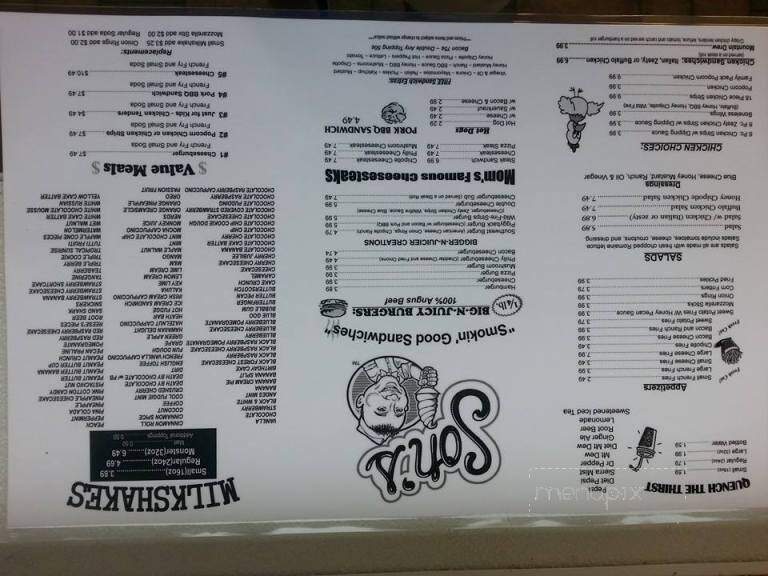Son's Italian Ice - Quarryville, PA menu_pic