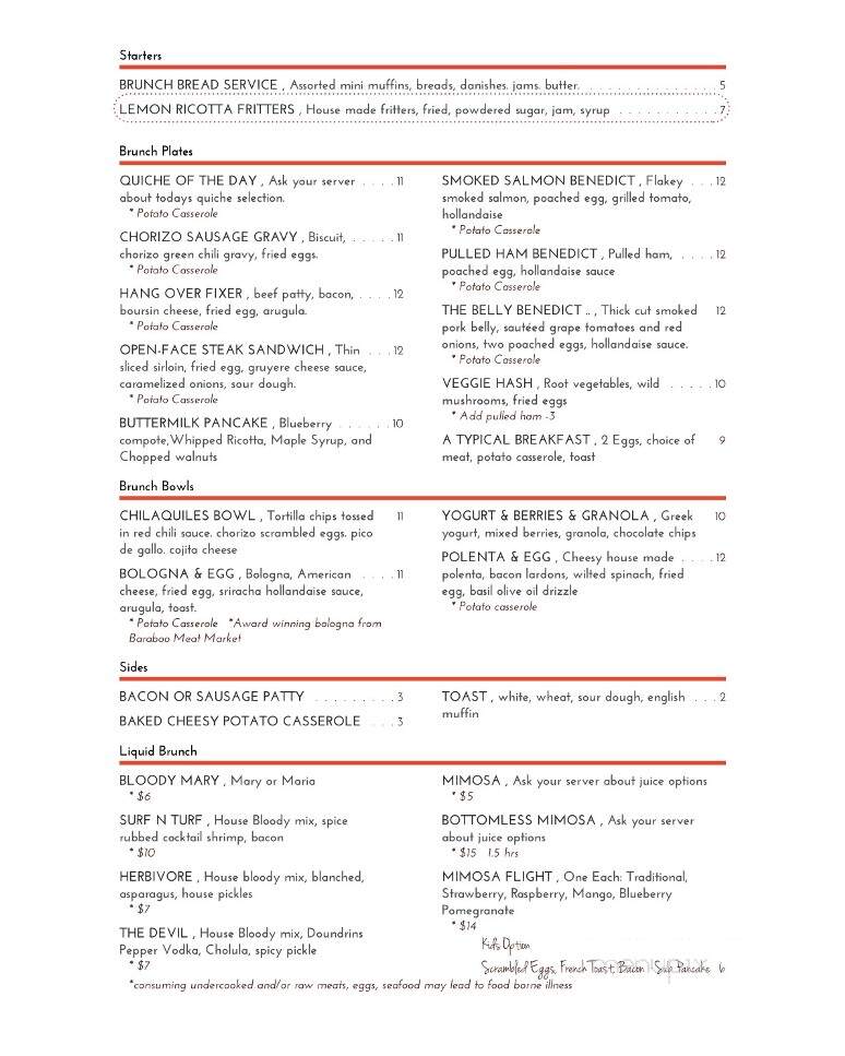 Tumbled Rock Brewery & Kitchen - Baraboo, WI menu_pic