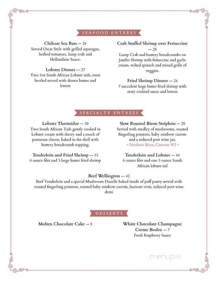 Tumbled Rock Brewery & Kitchen - Baraboo, WI menu_pic