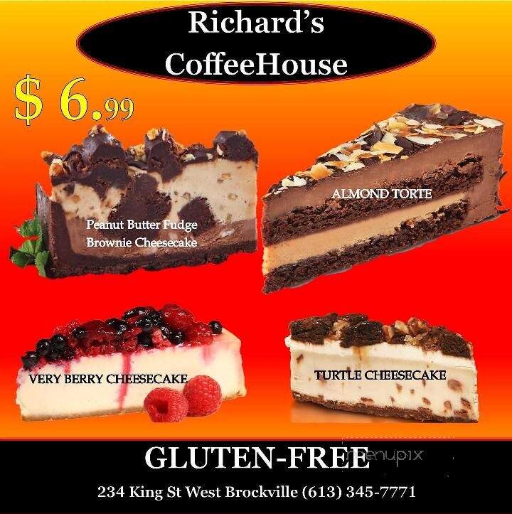 Richard's Coffeehouse - Brockville, ON menu_pic
