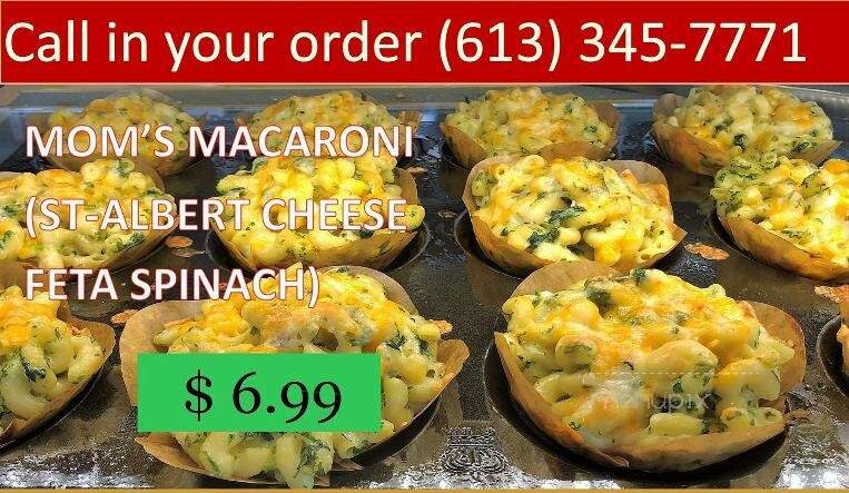 Richard's Coffeehouse - Brockville, ON menu_pic