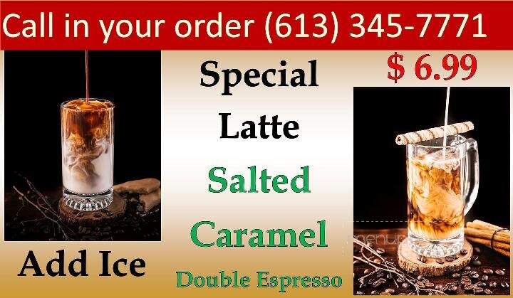 Richard's Coffeehouse - Brockville, ON menu_pic