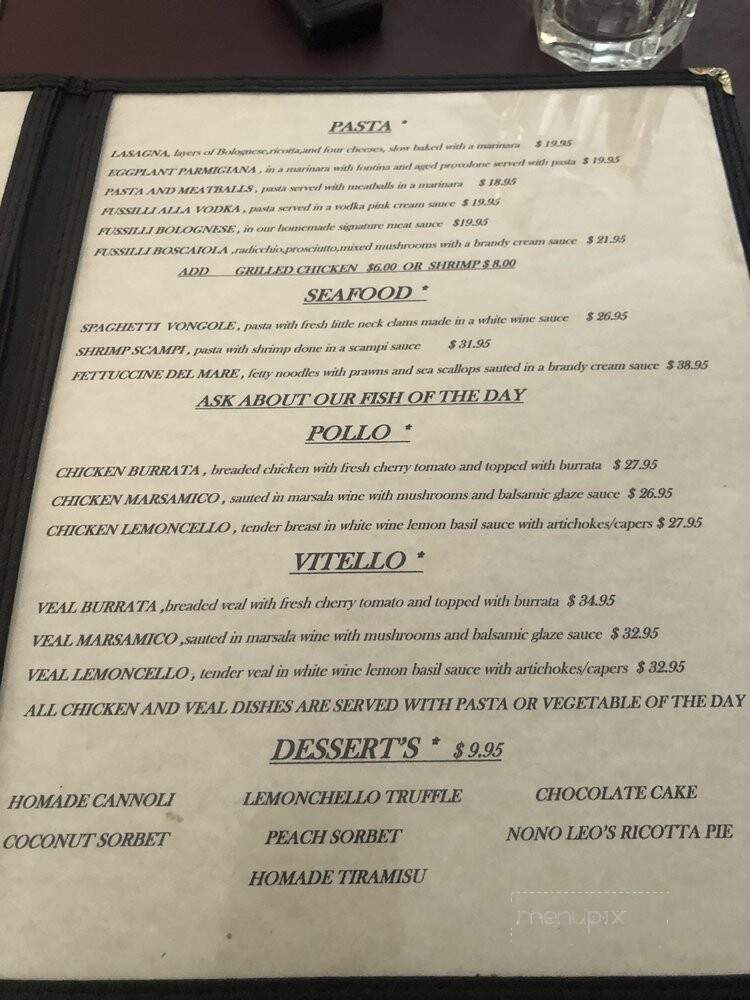 Fusilly's Kitchen - Bradenton, FL menu_pic
