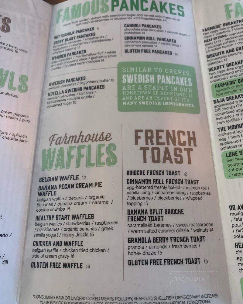 Fairview Farmers - Fairview, TX menu_pic