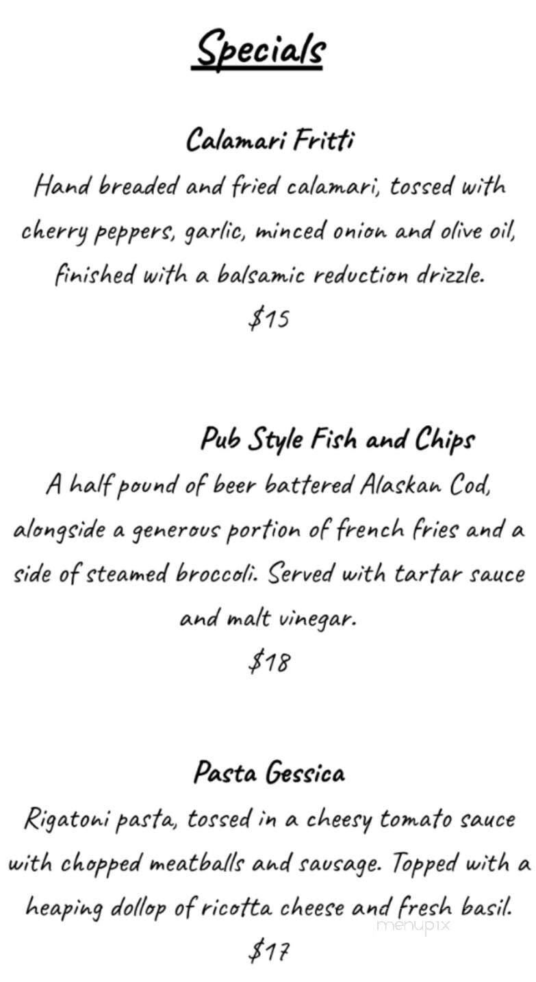 River Bend Eatery - Bailey, CO menu_pic