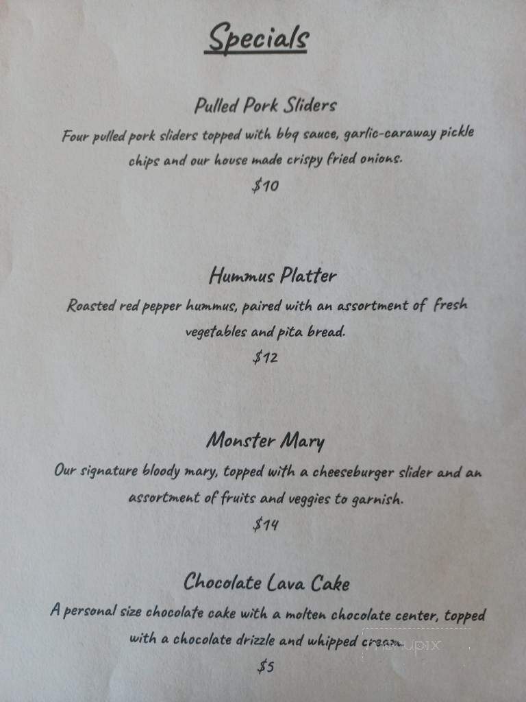 River Bend Eatery - Bailey, CO menu_pic