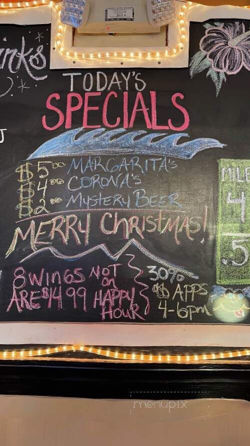 Longboards Island Grill - Kitty Hawk, NC menu_pic