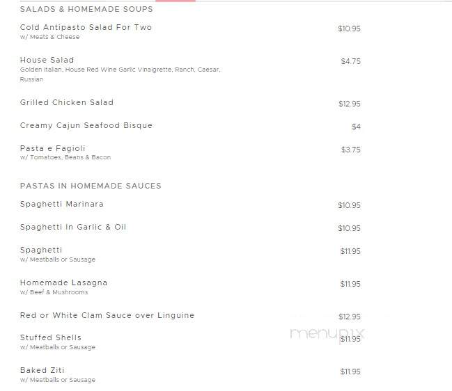 Petrizzo's Restaurant - East Stroudsburg, PA menu_pic