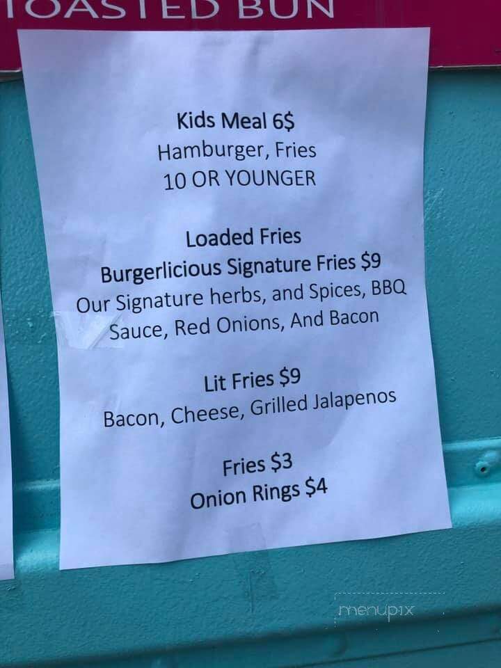 Burgerlicious - Grand Prairie, TX menu_pic