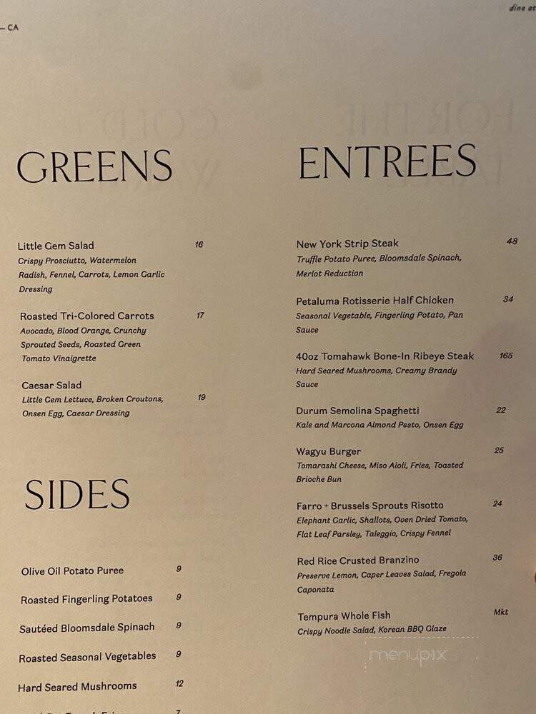 Adrestia - Sunnyvale, CA menu_pic