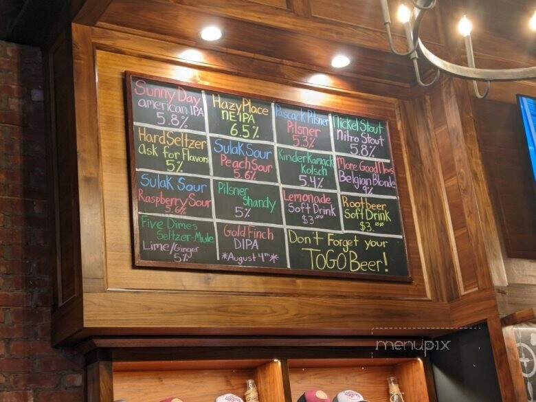 Five Dimes Brewery - Westwood, NJ menu_pic