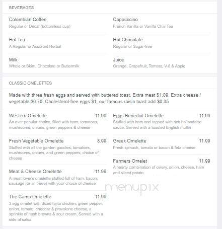 Schloegel's Bay View Restaurant - Menominee, MI menu_pic