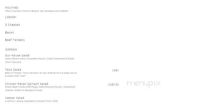 Pepper's Steakhouse - Camrose, AB menu_pic