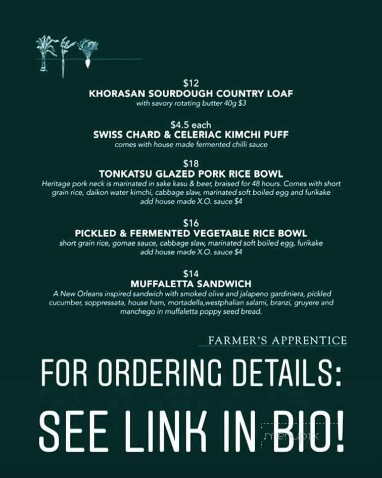 Grapes & Soda - Vancouver, BC menu_pic