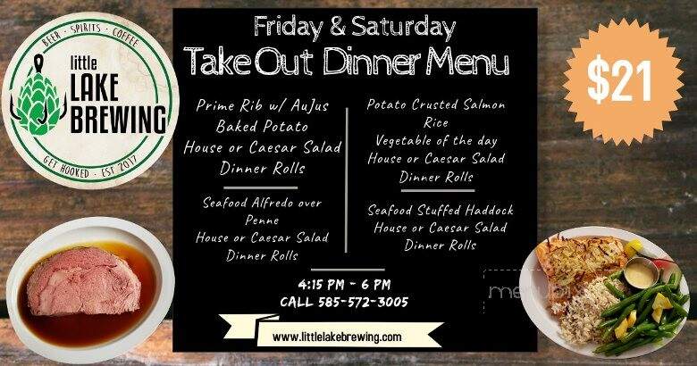 Little Lake Brewing - Lakeville, NY menu_pic