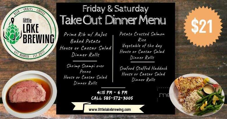 Little Lake Brewing - Lakeville, NY menu_pic