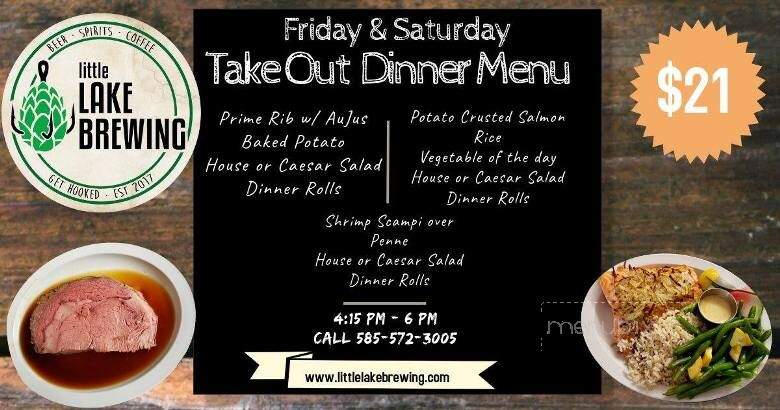 Little Lake Brewing - Lakeville, NY menu_pic
