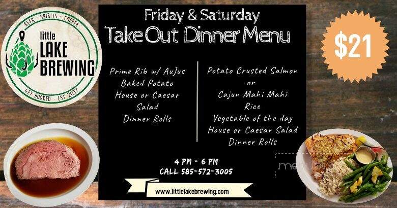 Little Lake Brewing - Lakeville, NY menu_pic