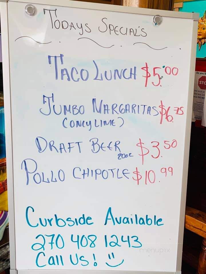 Mi Lindo Michoacan - Paducah, KY menu_pic