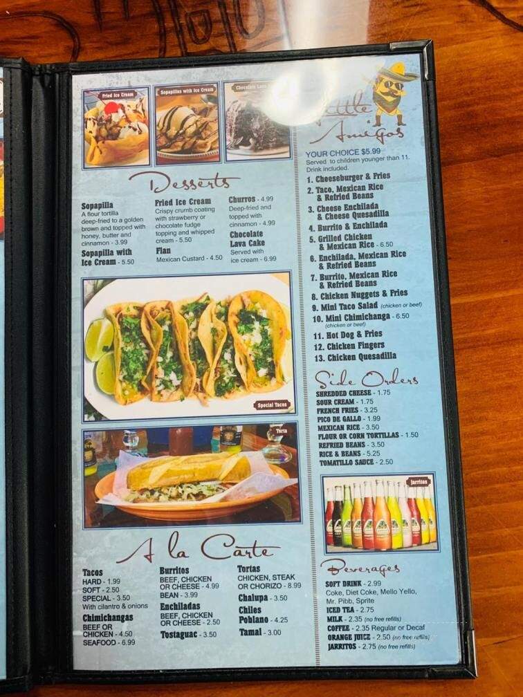 Mi Lindo Michoacan - Paducah, KY menu_pic
