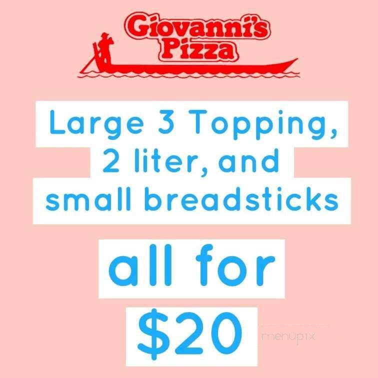 Giovanni's Frozen Pizza - Brainerd, MN menu_pic