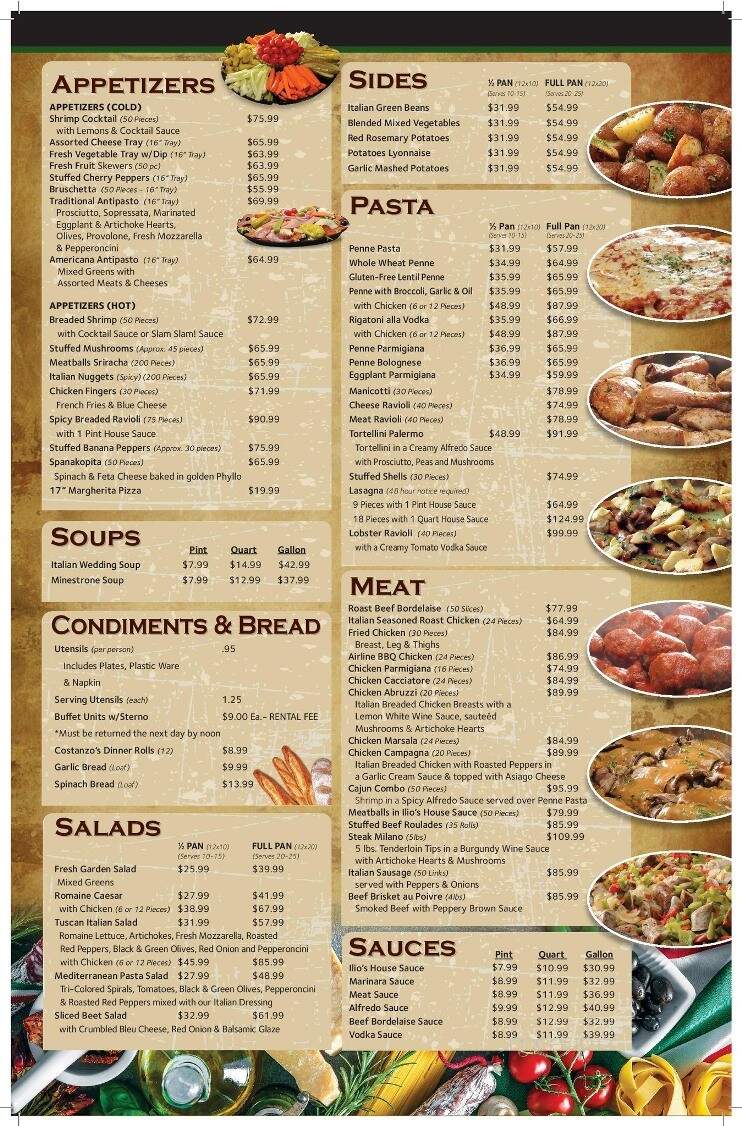 Ilio Di Paolo's Restaurant - Blasdell, NY menu_pic