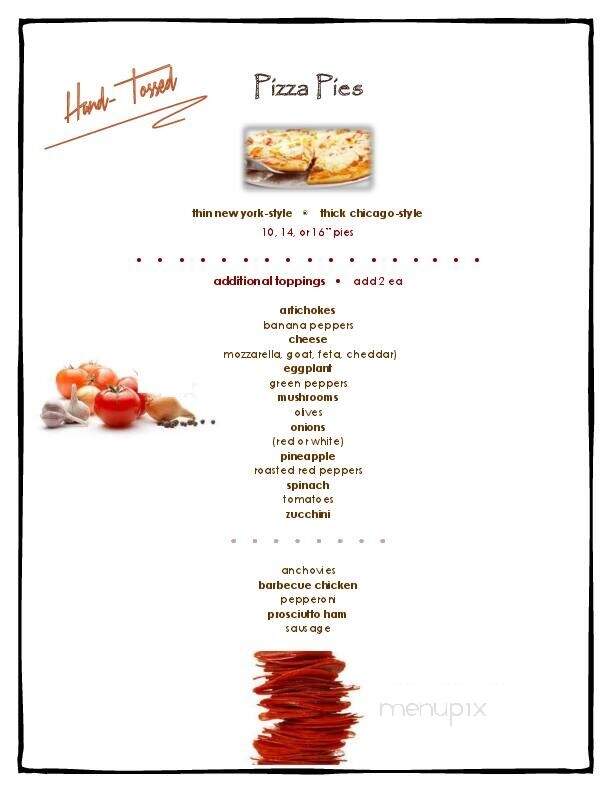 Brown Trout Mountain Grille - Lake Toxaway, NC menu_pic