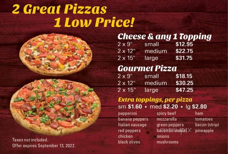 Chicken Delight - Scanterbury, MB menu_pic